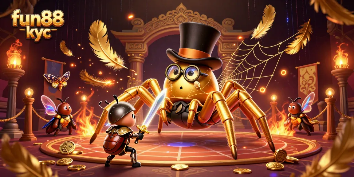 Chơi cá cược Fun88 KYC với khung cảnh rực rỡ, tạo nên sự cuốn hút cho người chơi.