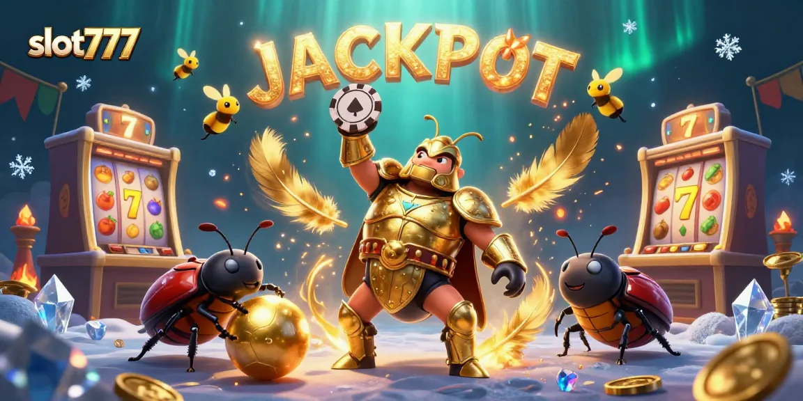 Join the excitement of slot777 with vibrant characters celebrating a winning jackpot!