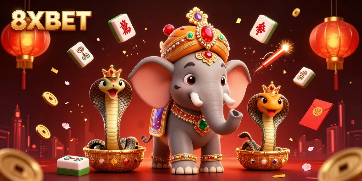 Experience thrilling gameplay at 8XBET with colorful casino elements and dynamic characters.