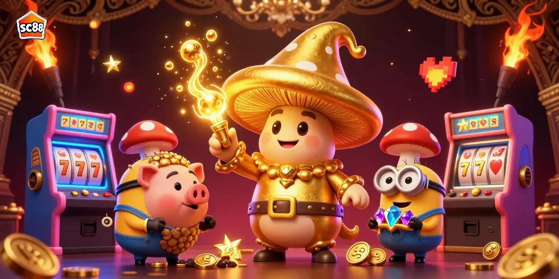 Engage in winning experiences with sc88's interactive 3D casino adventure featuring magical wizards and treasures.