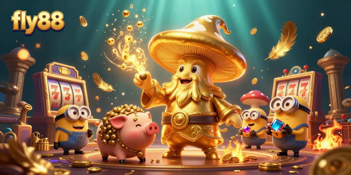 Experience thrilling gameplay at fly88 with magical characters and casino excitement.