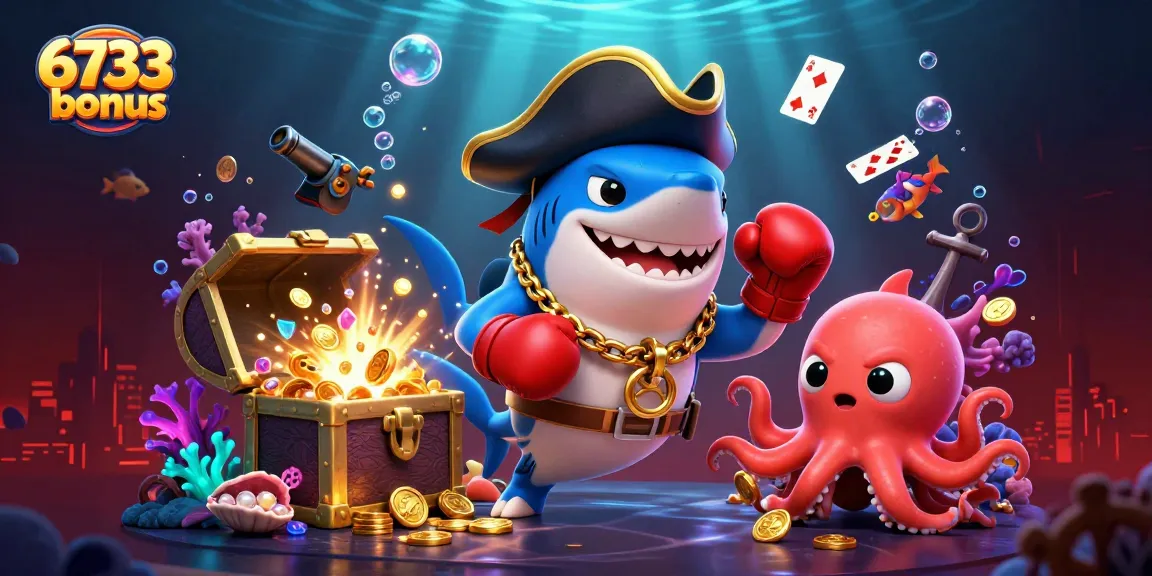 Aumente suas chances no bônus 6733 com jogos de cassino envolventes e lutadores subaquáticos no fundo do mar.