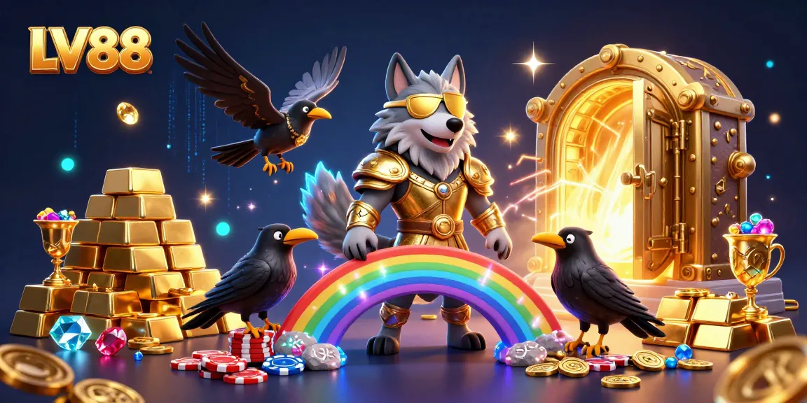 Engage with LV88, where Odin and his ravens unlock a treasure trove of casino excitement!