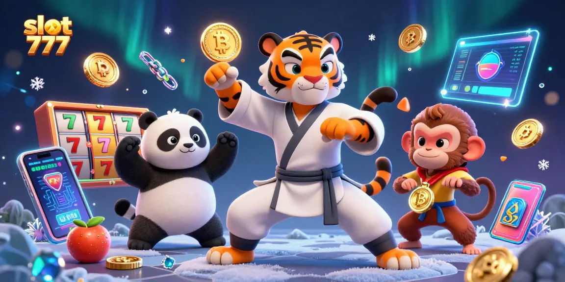 Experience the excitement of slot 777 with vibrant characters engaged in dynamic gameplay.