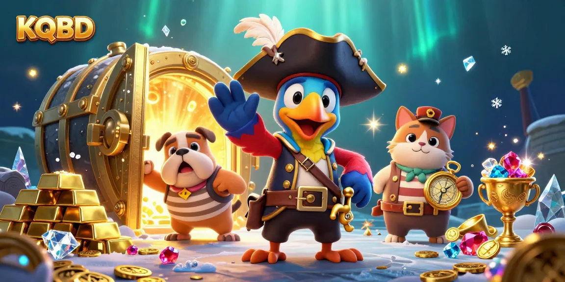KQBD unveils an exciting pirate-themed gambling adventure with treasure and gold coins