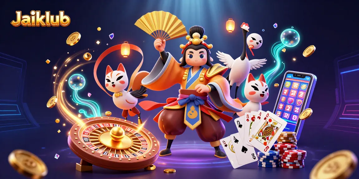 Play winning games at Jaiclub with lively characters and dazzling casino elements.