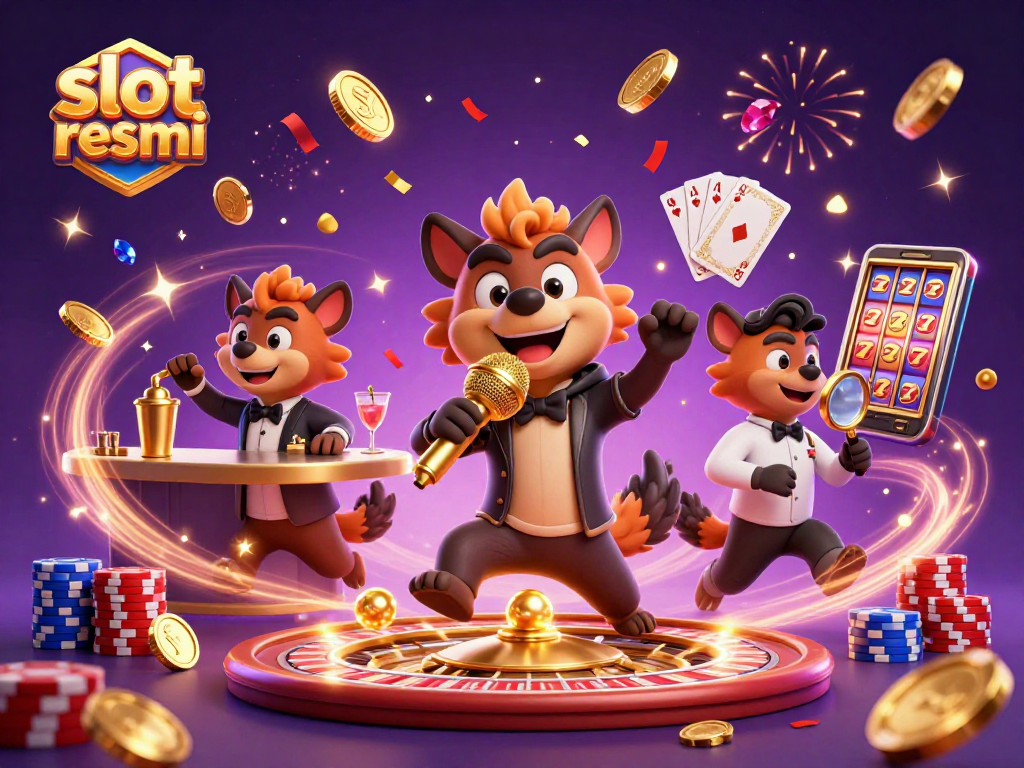Experience the energy of the casino with slot resmi, featuring comedic hyenas and dynamic casino action.