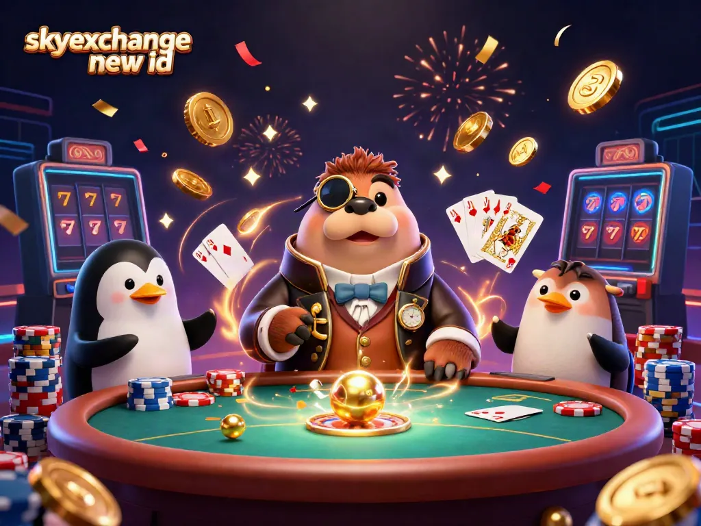 Experience thrilling bets with skyexchange new id in this vibrant underwater casino scene.
