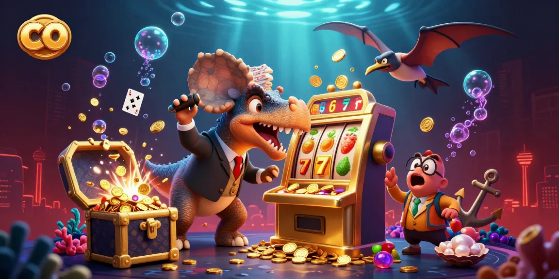 Co reveals the thrill of jackpot slots with dynamic 3D characters and vivid casino elements.