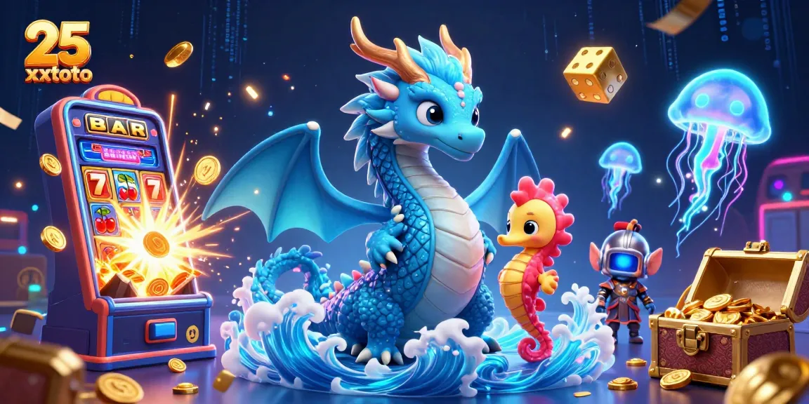 Menangkan jackpot dengan 25 xxtoto dalam ilustrasi kasino 3D yang megah ini.