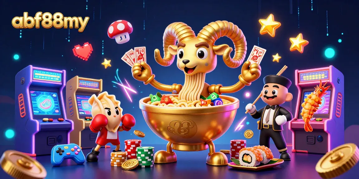 Experience a vibrant 3D representation of afb88my casino excitement with unique characters and gaming elements.