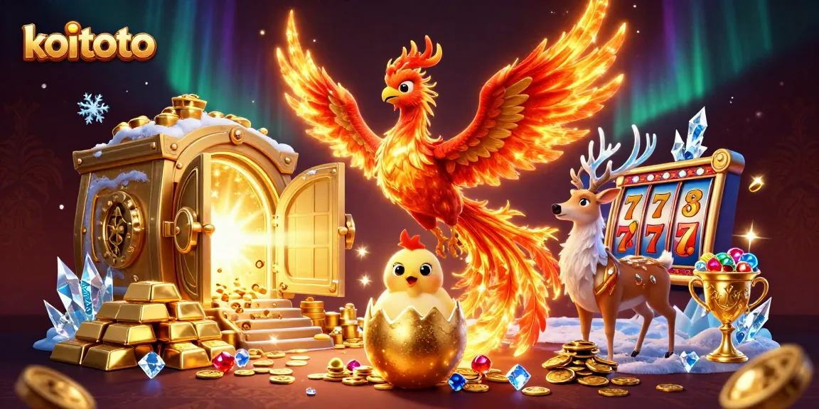 Koitoto menghadirkan pengalaman slot gacor dengan phoenix api dan harta kemenangan, ajak pemain untuk mencoba!