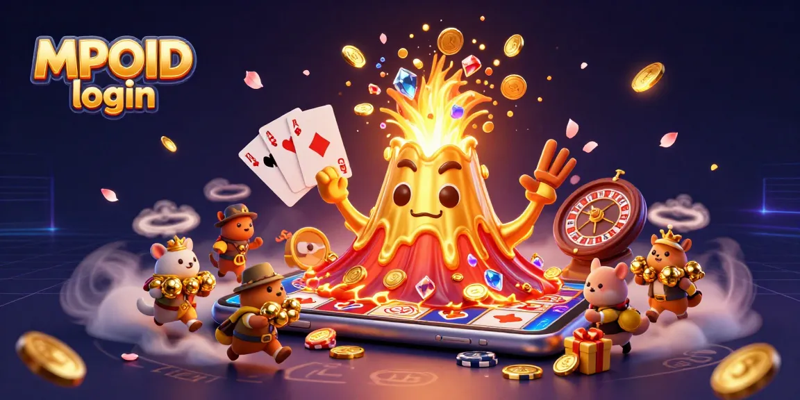 Experience MPOID login to a dynamic online gaming scene filled with treasures and vibrant slots.