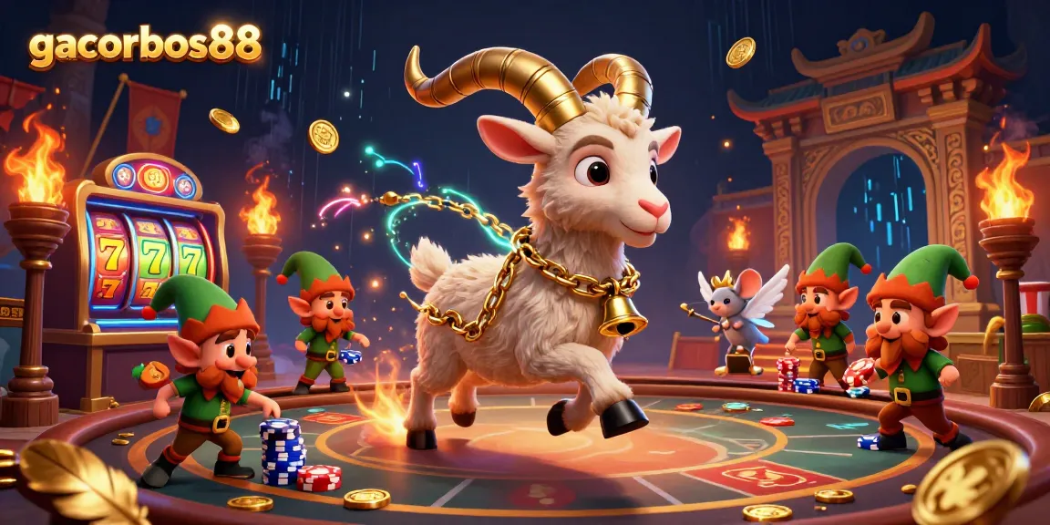 Experience thrilling gameplay at gacorbos88 with Krampus, angel mouse, and mischievous gremlins.