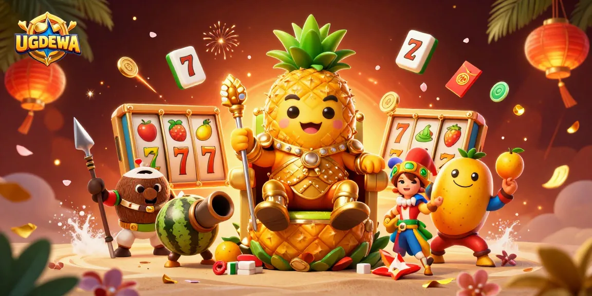 Experience high-energy gaming at UGDEWA with immersive slot games and vibrant casino visuals.