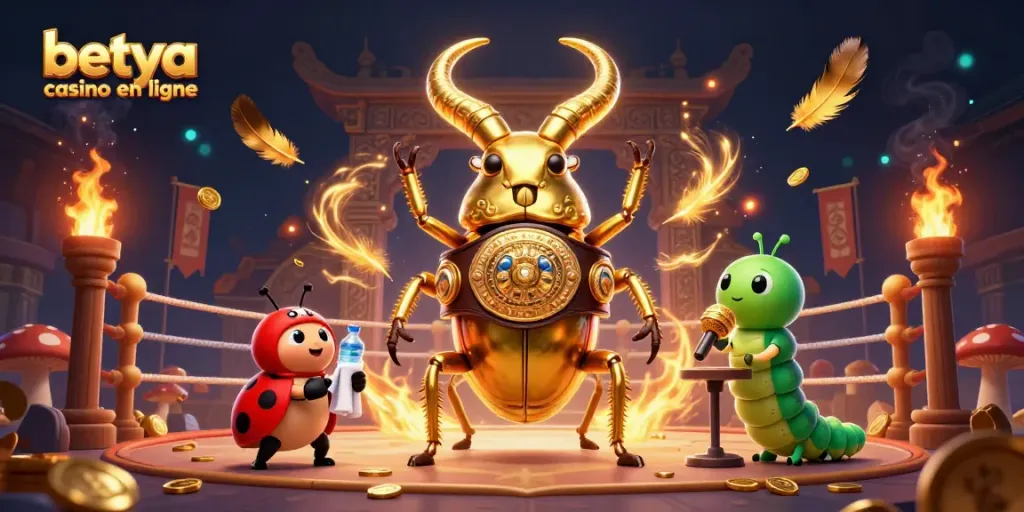 Experience the excitement at betya casino en ligne with dynamic characters and festive gaming elements.