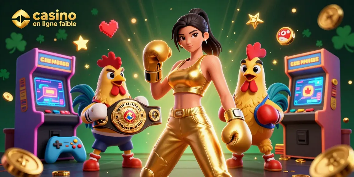 Engage with the world of casino en ligne fiable through an exciting 3D gaming illustration.