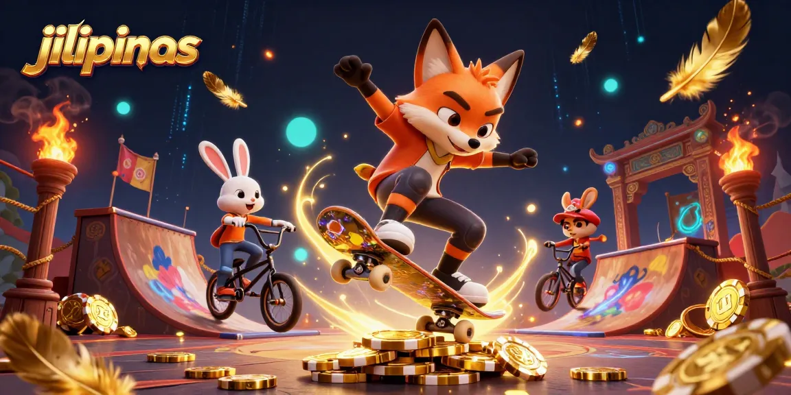 Join jilipinas for exciting casino fun in a vibrant, action-packed 3D illustration!