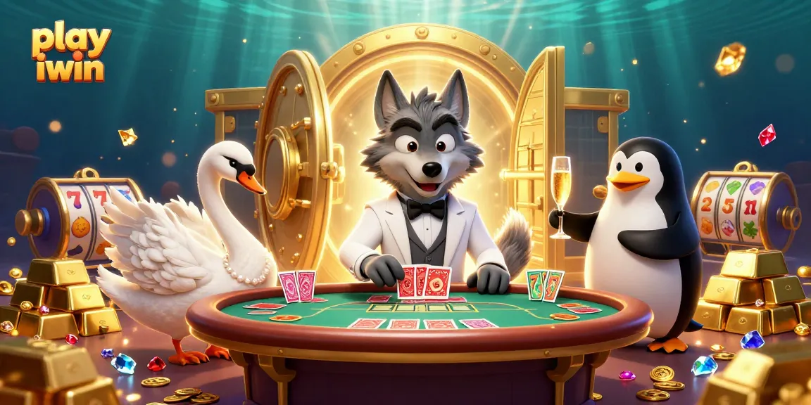 Engage in thrilling gameplay with play iwin, featuring vibrant casino characters and dazzling winnings.