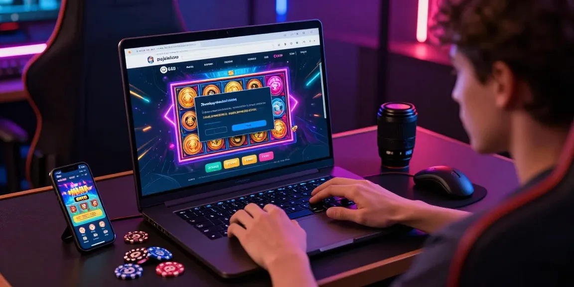 Pajaktoto online gaming platform interface showcasing exciting slot games and vibrant graphics.