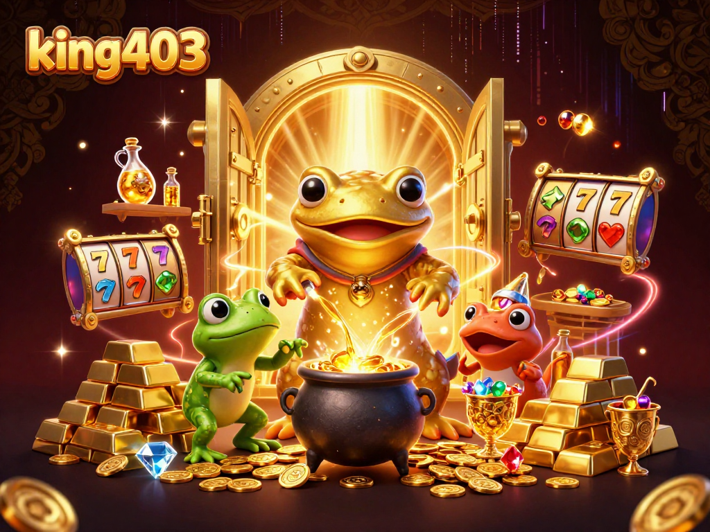 Experience the thrill of king403 with vibrant slot games and rich alchemist treasures in 3D