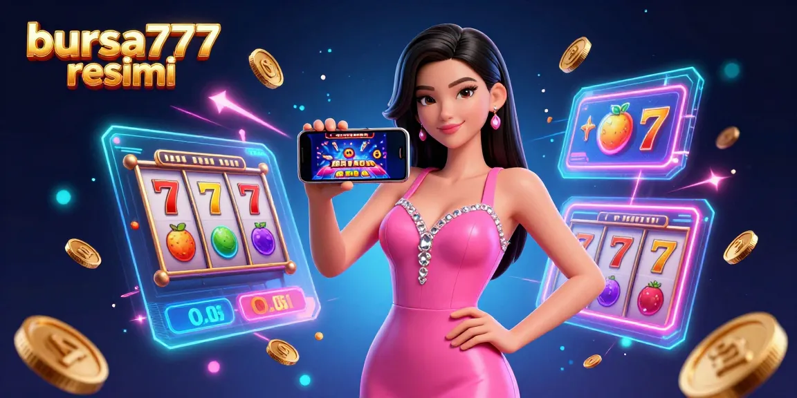 Experience the excitement of bursa777 resmi with a stunning Asian woman engaging in a live casino game.