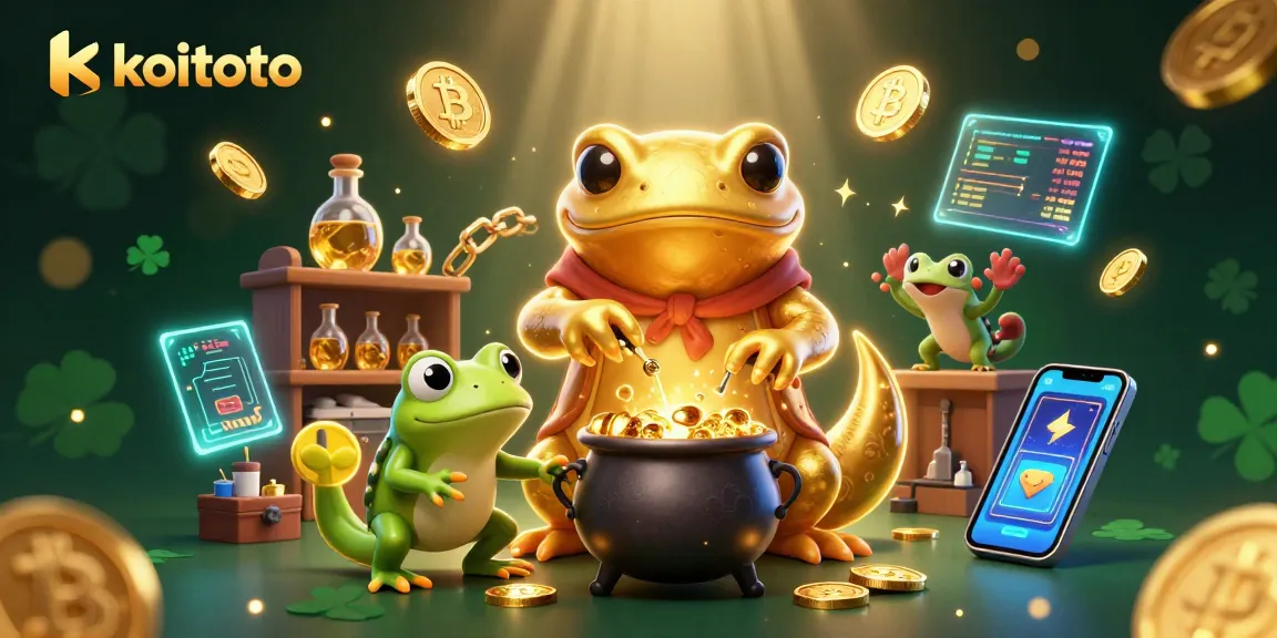 Engage in thrilling gaming experiences at koitoto with a magical alchemist and gold coins.