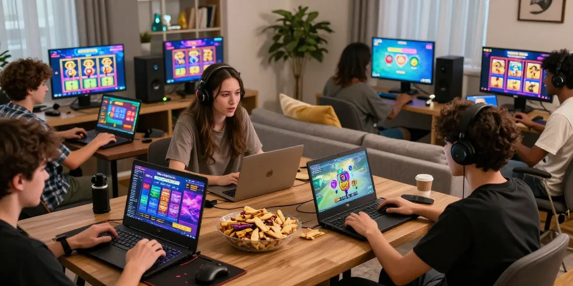 Exciting online gaming environment featuring players engaging with cika4d games on various devices.
