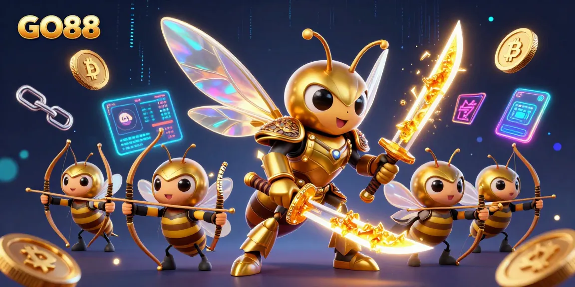 Engage with GO88's vibrant online gambling world, featuring dynamic gaming elements and exciting characters.