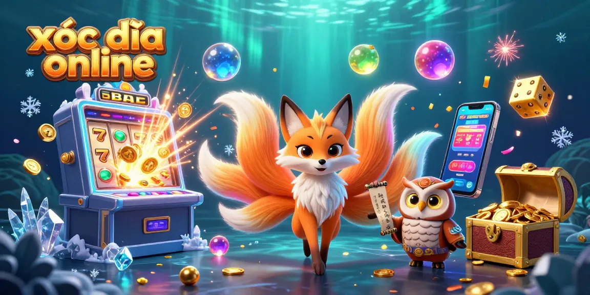 Experience the excitement of xóc đĩa online with colorful characters, dynamic games, and a lively casino atmosphere.