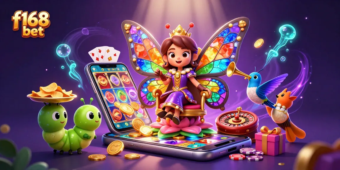 Experience f168 bet with vibrant games and rewards in a dazzling 3D casino world