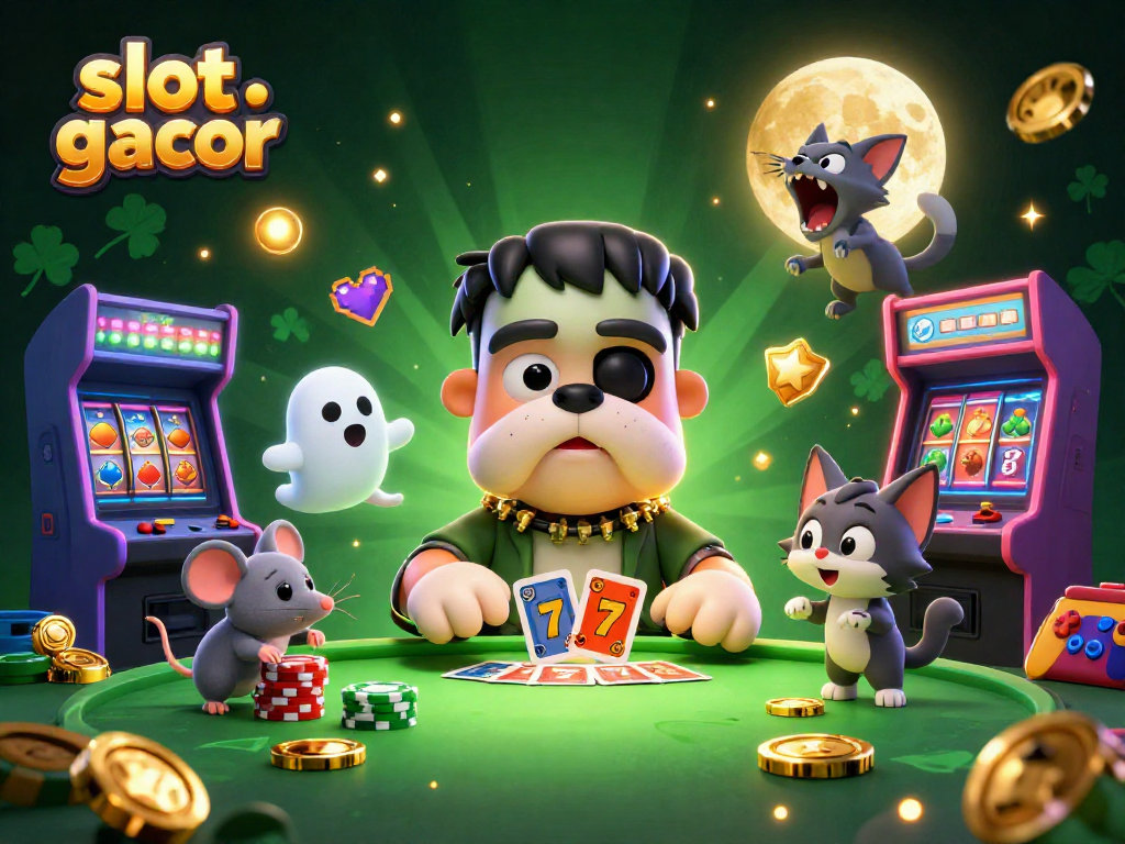 Slot gacor menawarkan permainan kasino dengan aneka karakter menakutkan di meja kartu yang menegangkan.