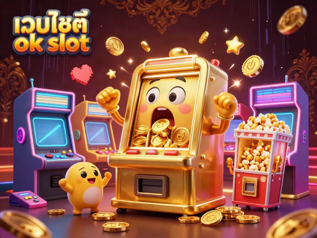 เว็บไซต์ ok slot ทำแจ็คพอตแตกในภาพการ์ตูน 3D ที่เต็มไปด้วยความสนุก