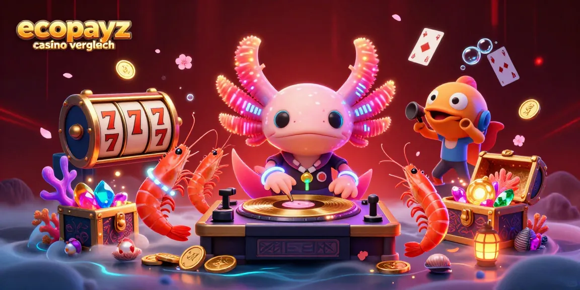 Experience vibrant action at ecopayz casino vergleich with lively characters in a dynamic casino scene.
