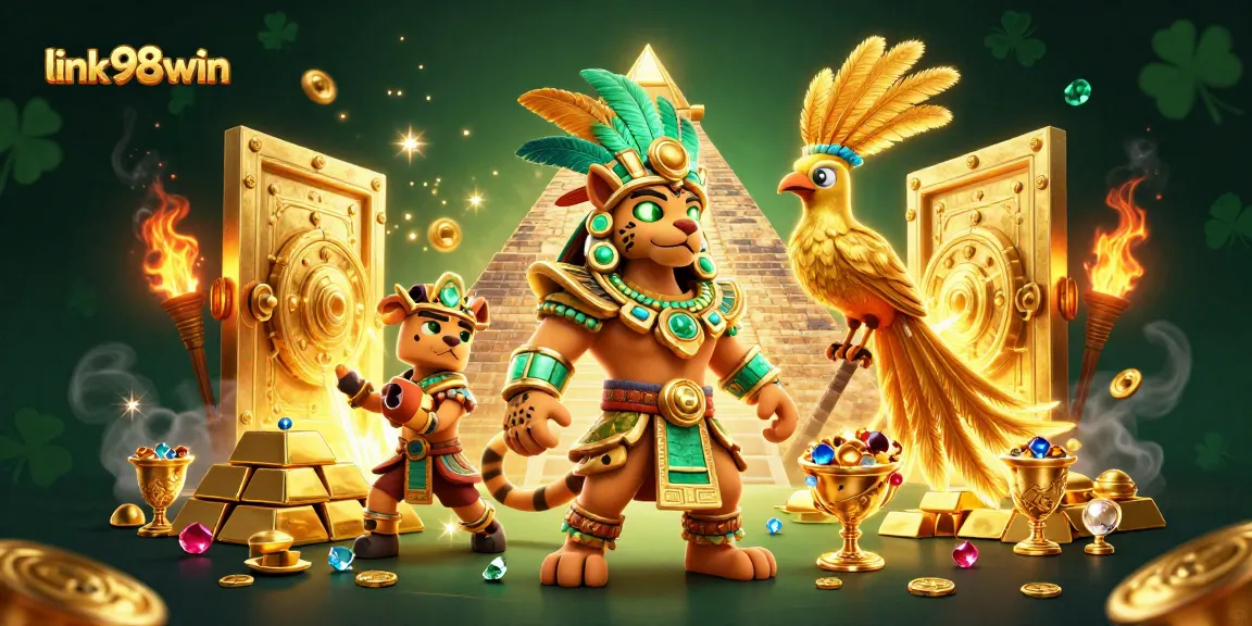 Win big with link 98win while exploring vibrant casino treasures and characters!