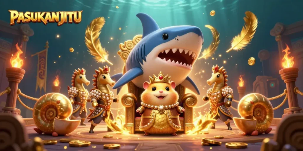 PASUKANJITU invites players into a vibrant casino scene full of golden excitement and winning potential.